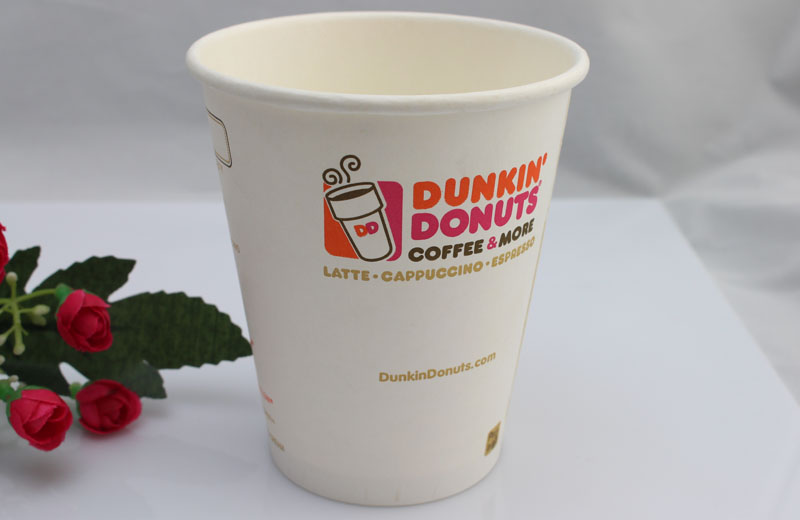 Single walled PLA paper cup